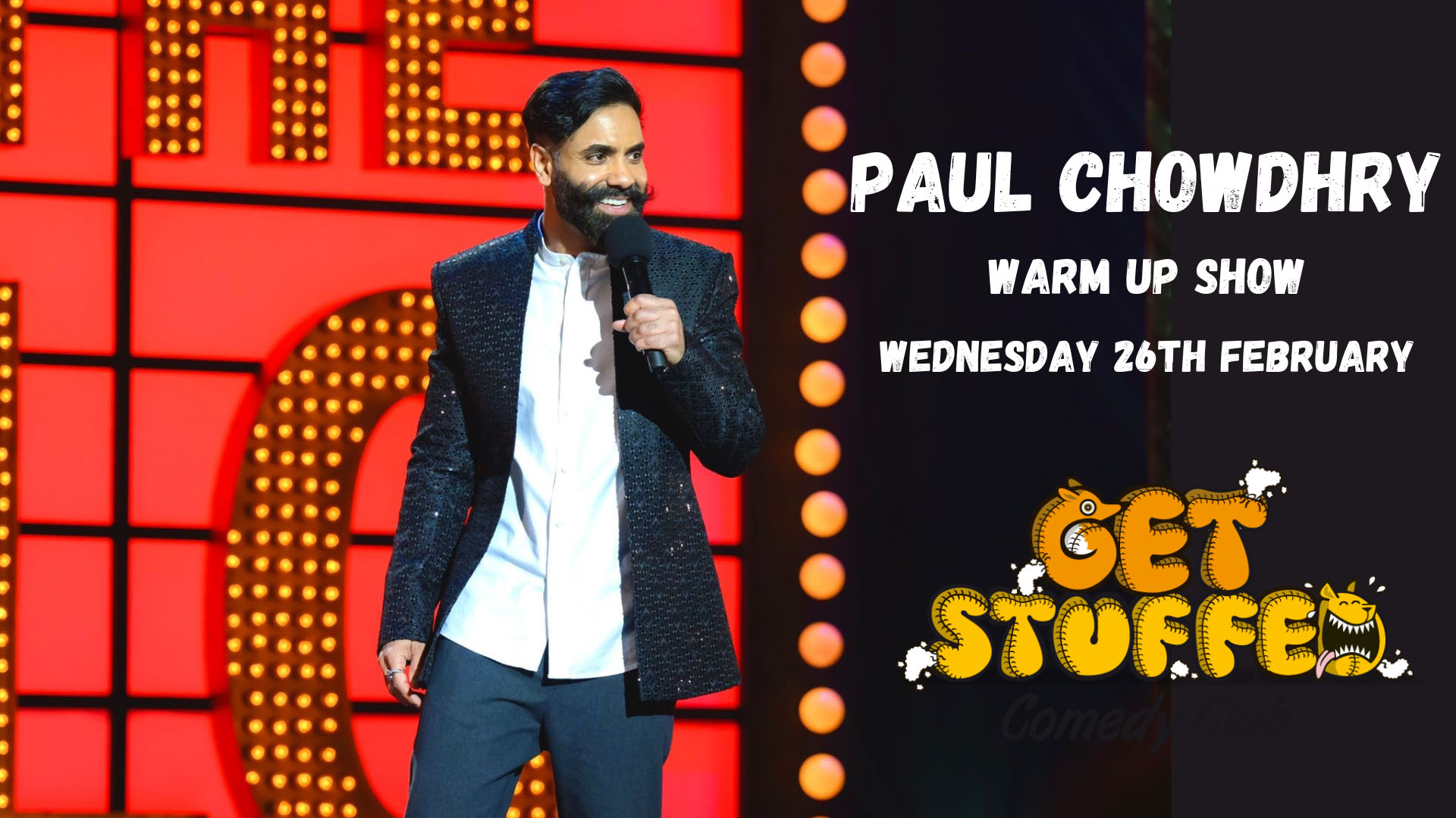 Paul Chowdhry Tour Warm-up